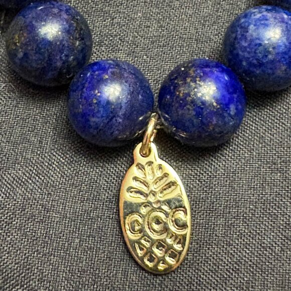 Connie Craig Carroll Jewelry Gracie Lapis & Bead Stretch Bracelet Set - Picture 4 of 7